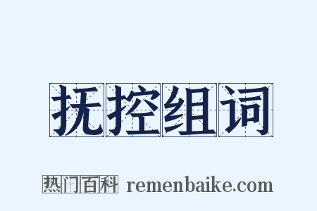 抚控组词是什么意思的图片